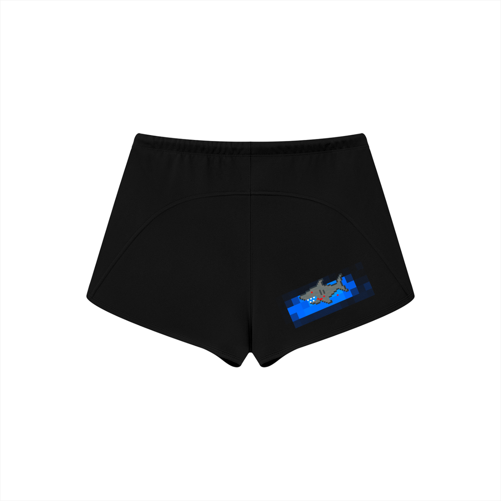 PIXEL SHARK Women's Drawstring Shorts