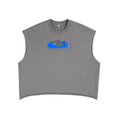 PIXEL SHARK - French Terry Boxy Tank Top