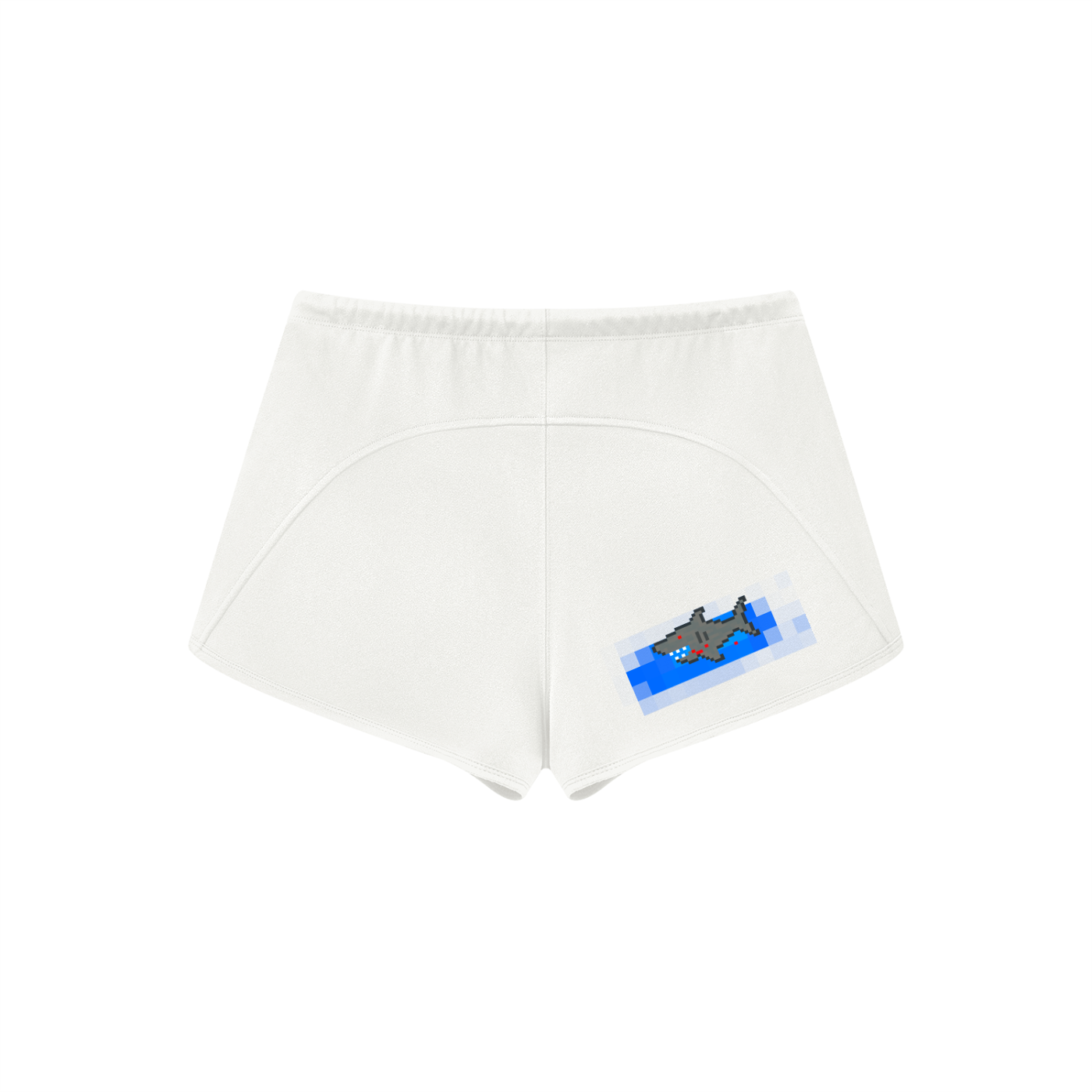 PIXEL SHARK Women's Drawstring Shorts